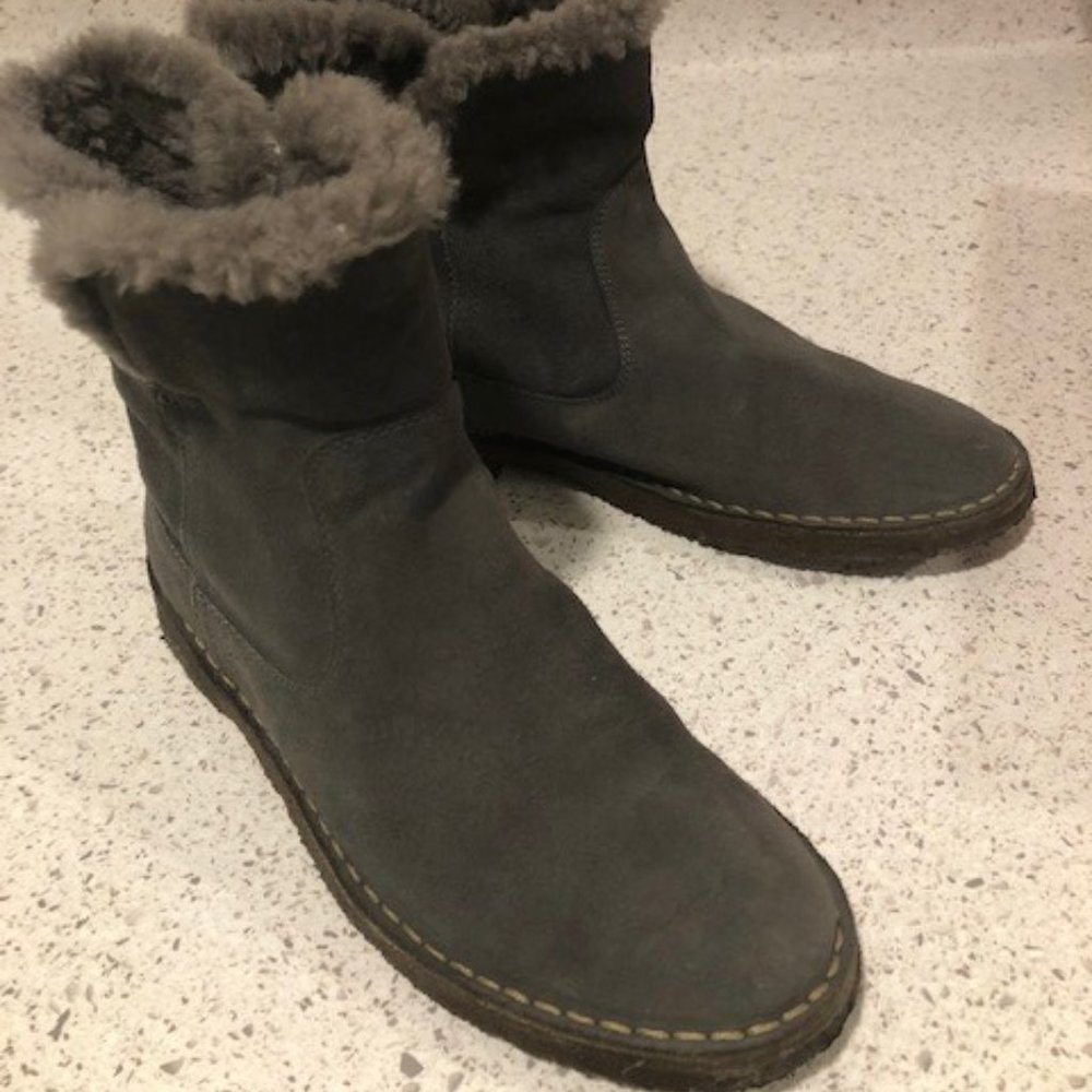J. Crew Shearling Chelsea Bootie